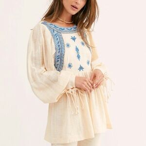 NWOT Free People Bali Birdie Top XS